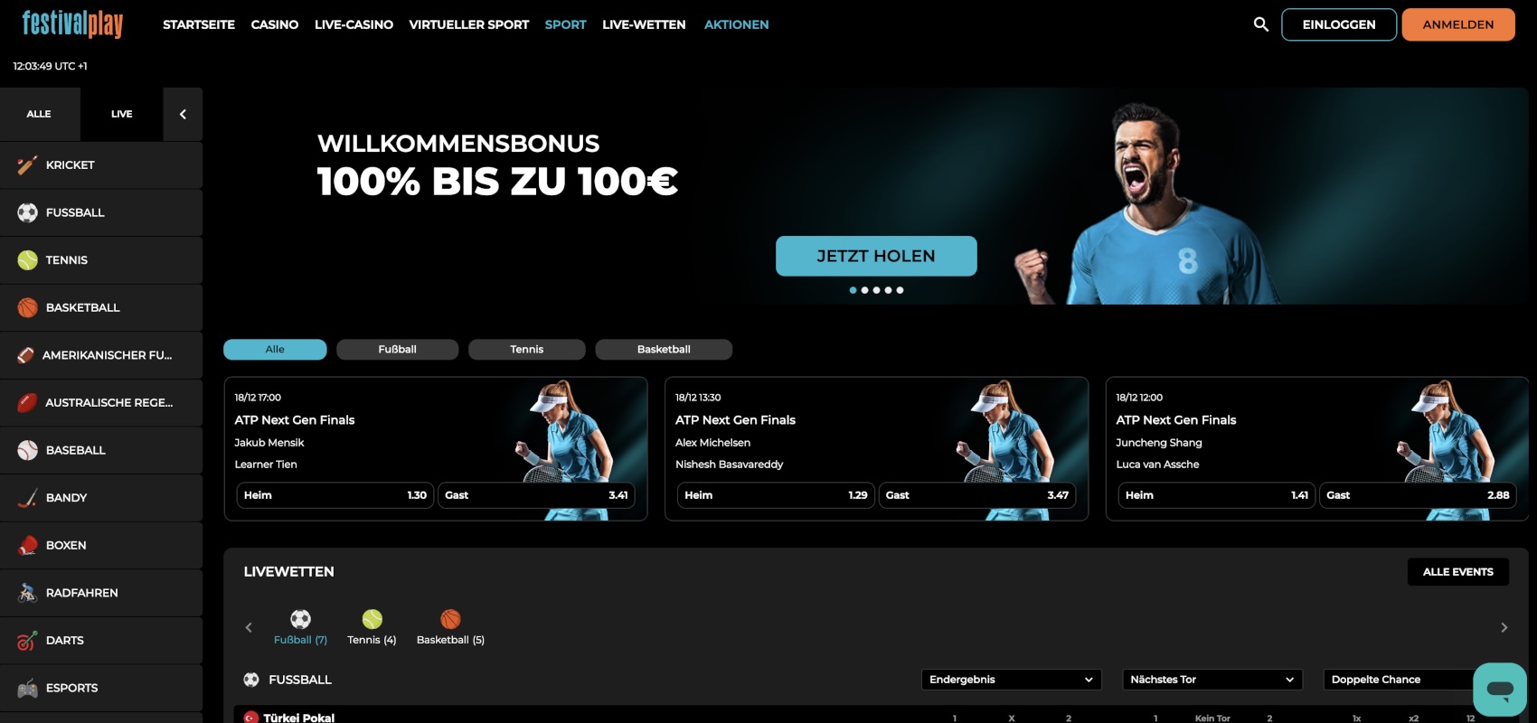 FestivalPlay Bonus